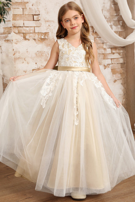 Robe Trapèze Enfant Évanescente - gallery 8