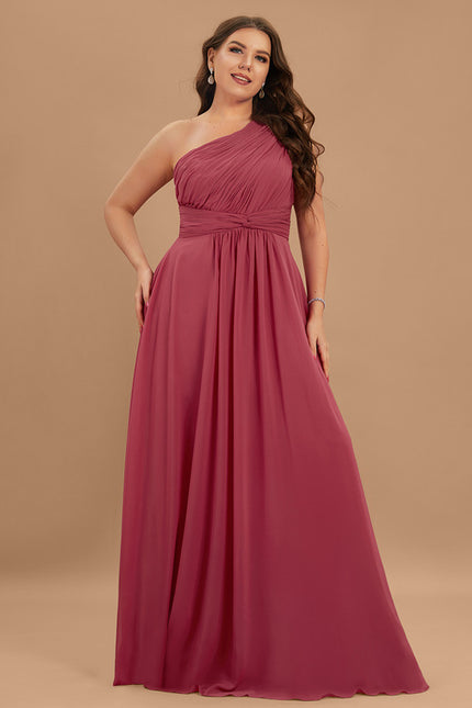 Robe Trapèze Asymétrique Beige - gallery 6