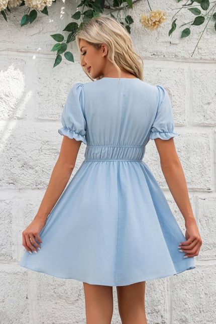 Robe Trapèze Rouge Chic - gallery 2