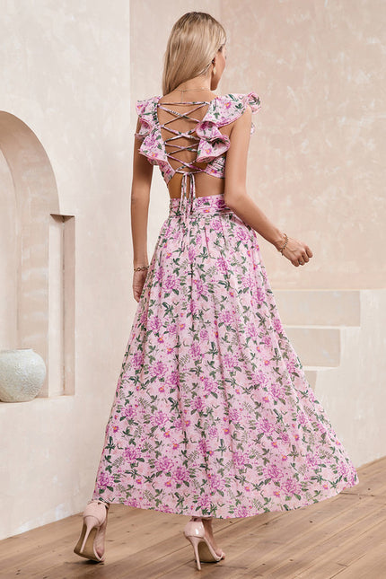 Robe Trapèze Rêverie Florale - gallery 2