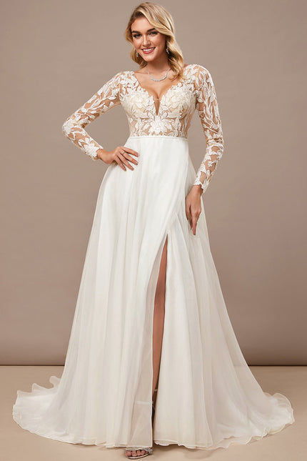 Robe Trapèze Organza Élégante - gallery 4