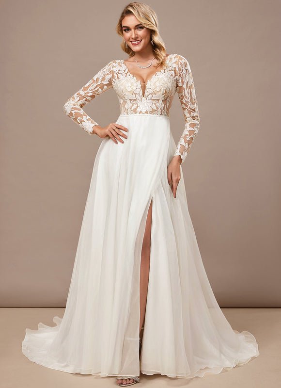 Robe Trapèze Organza Élégante - gallery 4