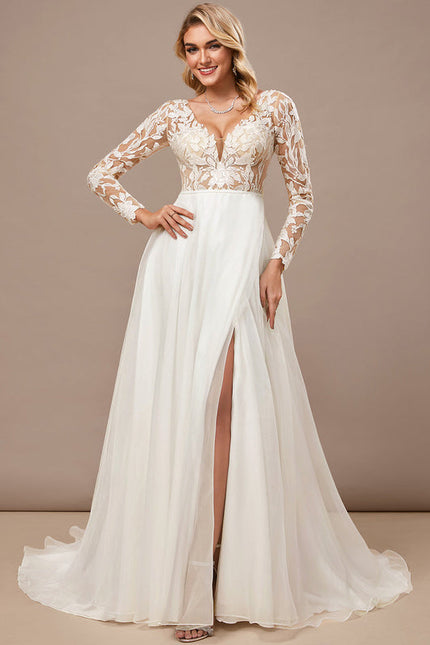 Robe Trapèze Organza Élégante - gallery 4