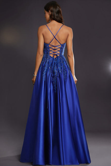 Robe Trapèze Satinée Éblouissante - gallery 2