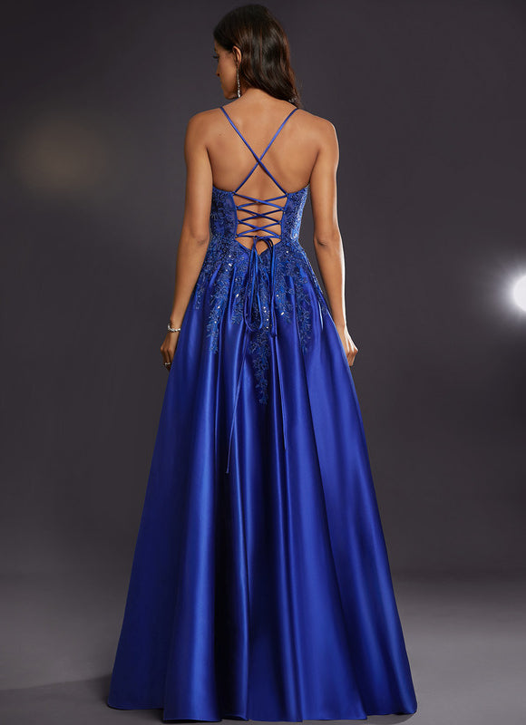 Robe Trapèze Satinée Éblouissante - gallery 2
