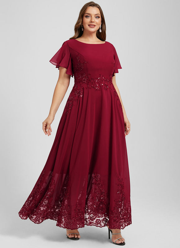 Robe Trapèze Rouge Envoûtant - gallery 8