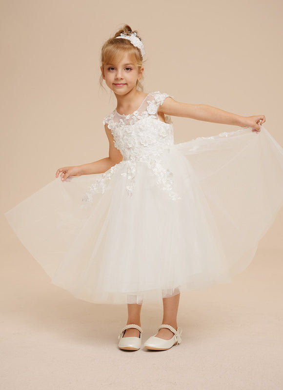 Robe Trapèze Fleurie Enchantée - gallery 9