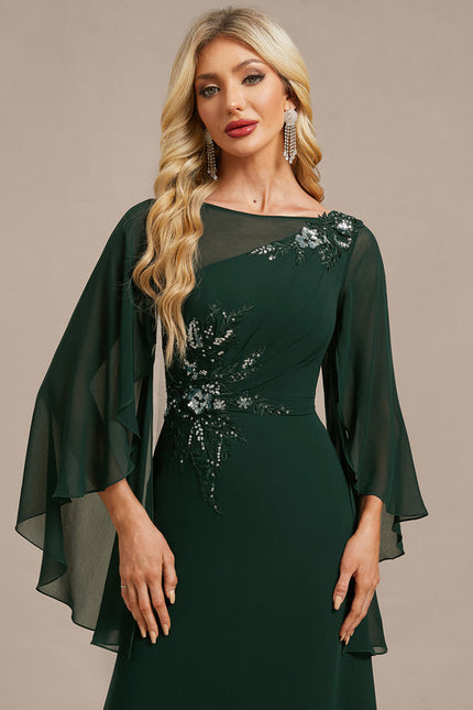 Robe Trapeze Col Bateau - gallery 2