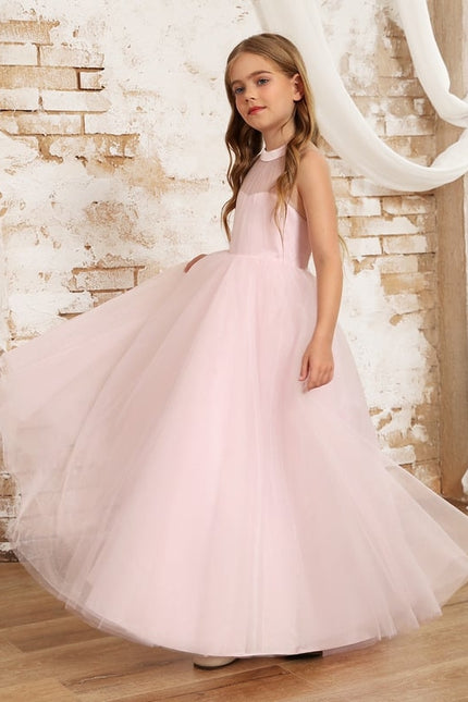 Robe Trapèze Pureté De Tulle - gallery 7