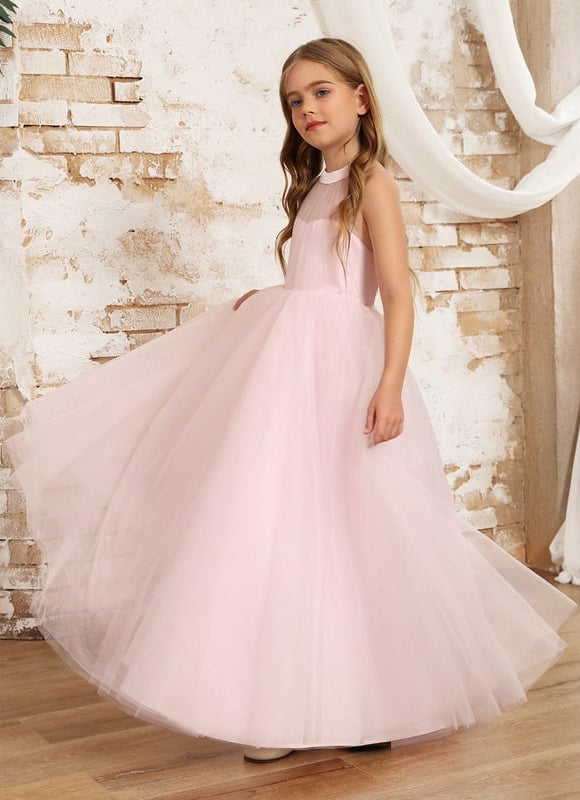 Robe Trapèze Pureté De Tulle - gallery 7
