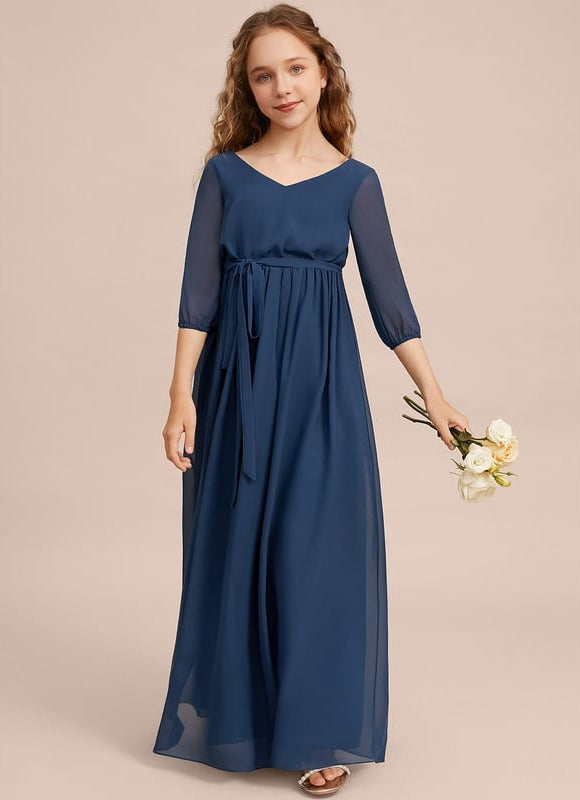 Robe Trapèze Vert Doux Éclat - gallery 5