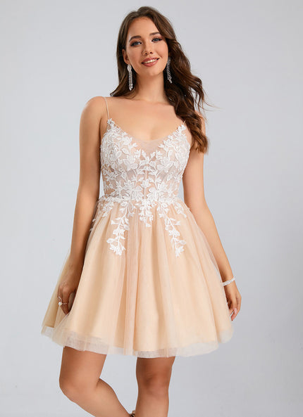 Robe Trapèze De Bal Chic
