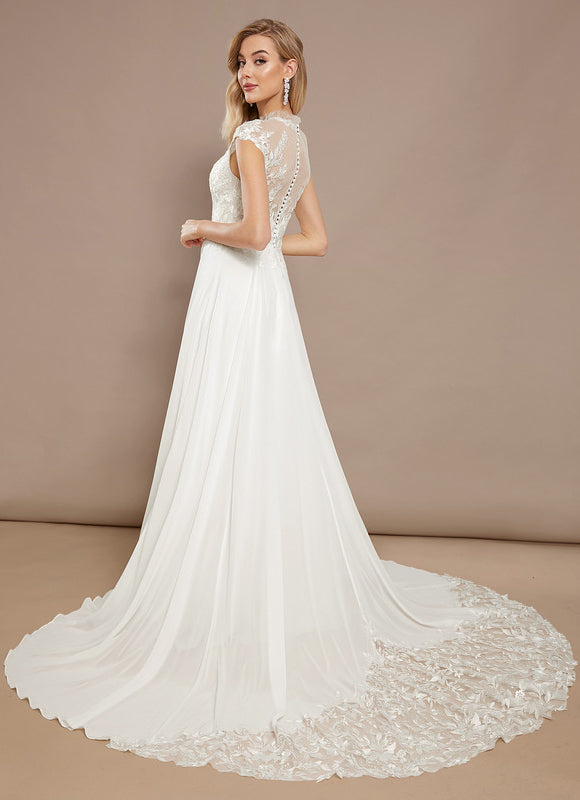 Robe Trapèze Élégance Tulle Couture - gallery 4