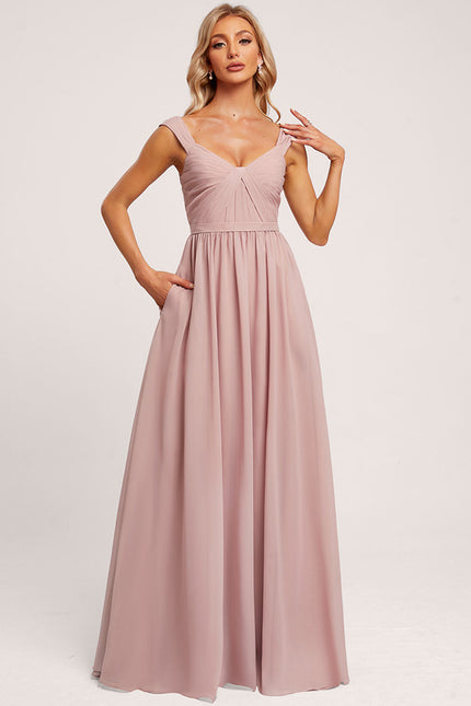 Robe Trapèze Éventail Douceur - gallery 4