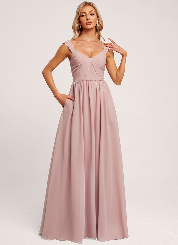 Robe Trapèze Éventail Douceur - gallery 4