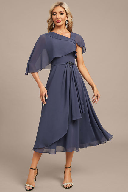 Robe Trapèze Étreinte Céleste - gallery 4