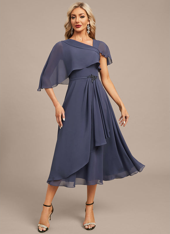 Robe Trapèze Étreinte Céleste - gallery 4