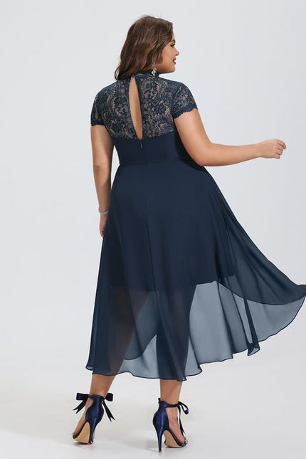 Robe Trapèze Onde Marine - gallery 5