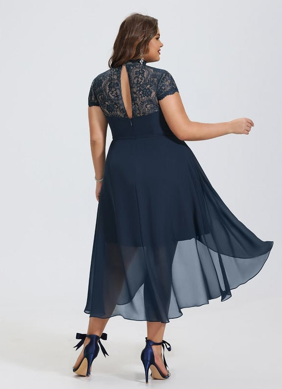 Robe Trapèze Onde Marine - gallery 5