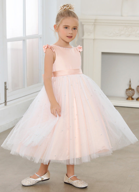 Robe Trapèze Satinée Lumineuse - gallery 1