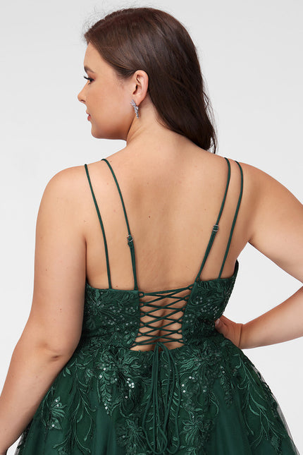 Robe Trapèze Tulle Noire - gallery 9