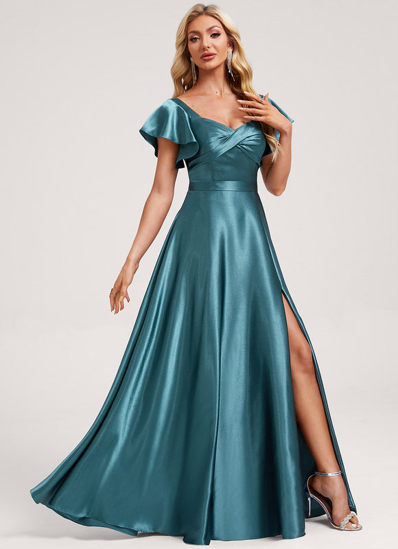 Robe Trapeze Demoiselle D Honneur - gallery 1