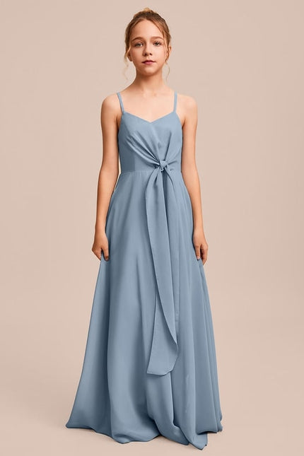 Robe Trapèze Vert Doux Éclat - gallery 2