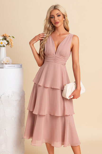 Robe Trapèze Chic Olivâtre - gallery 5