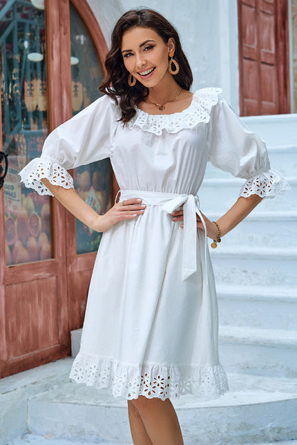 Robe Trapèze Coton Chic - gallery 6
