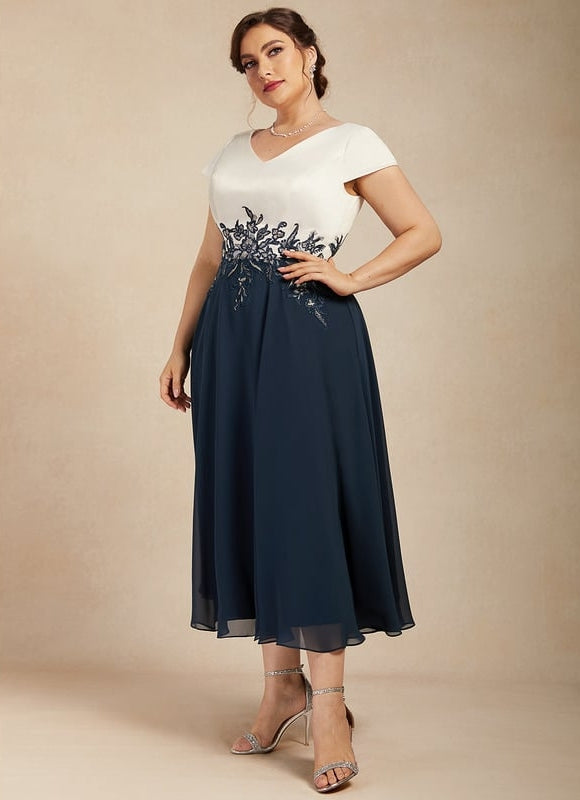 Robe Trapèze Satin Chic Flottant - gallery 9