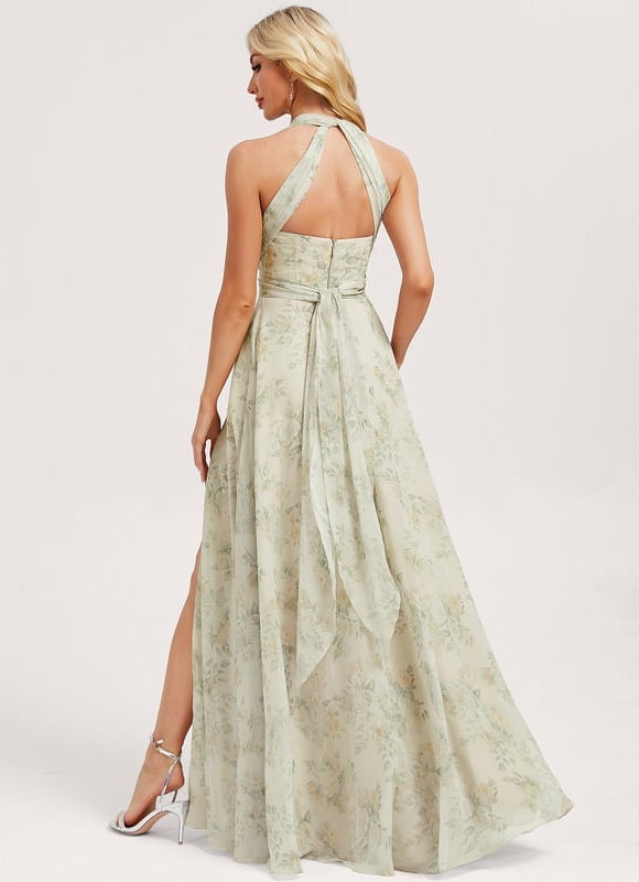 Robe Trapèze Fluide Bordeaux - gallery 5