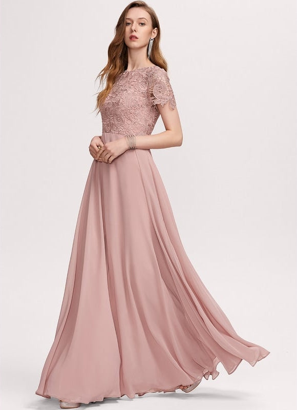Robe Trapèze Gala Flottante - gallery 1