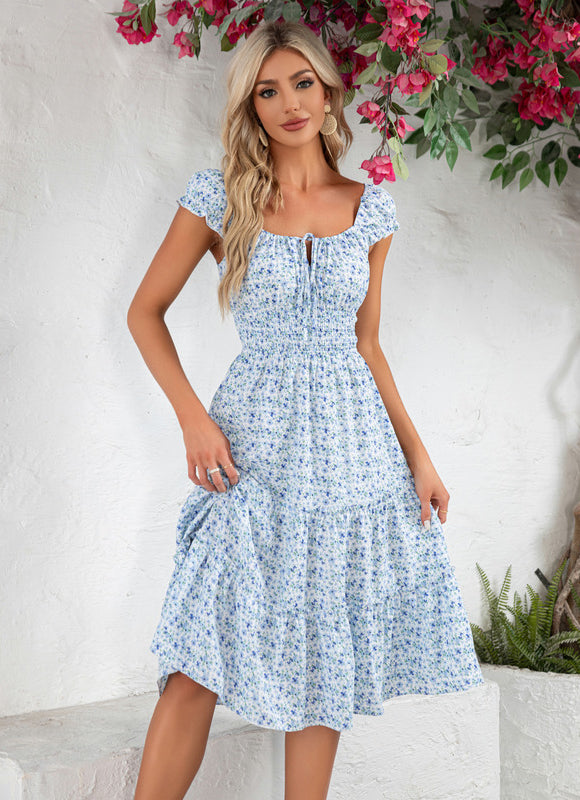 Robe Trapèze Céleste Printanière - gallery 3