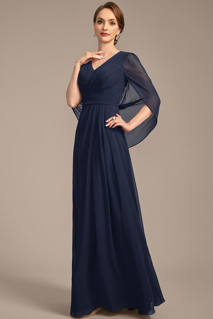 Robe Trapèze Velours De Lune - gallery 4