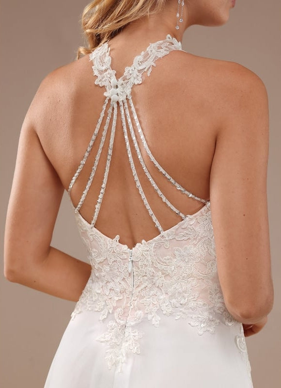 Robe Trapèze Silhouette De Saphir - gallery 1