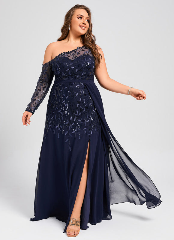 Robe Trapèze Asymétrique Élégante - gallery 8