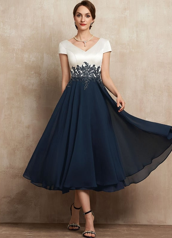 Robe Trapèze Satin Chic Flottant