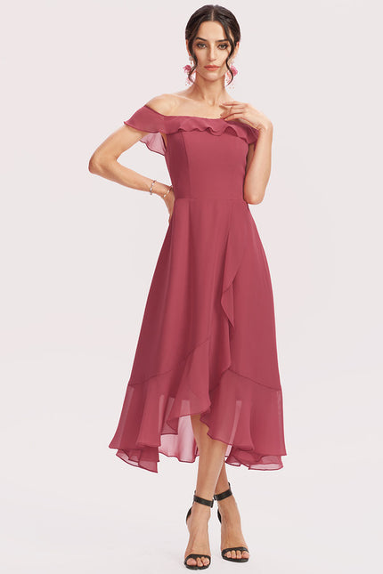 Robe Trapèze Mousseline Nuit