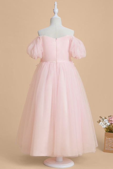 Robe Trapèze Fleur De Tulle - gallery 3