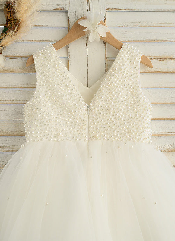 Robe Trapèze Éclat Perlé - gallery 1