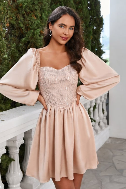 Robe Trapèze Glamour Pailleté