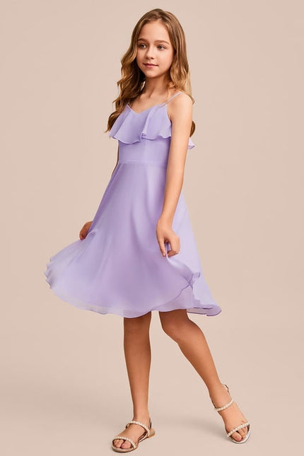 Robe Trapèze Éclat De Mousseline - gallery 5