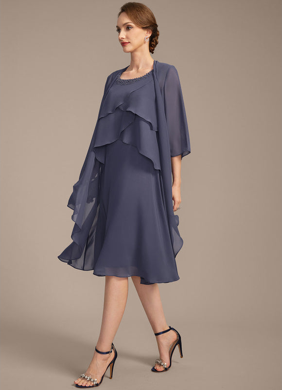 Robe Trapèze Sérénité Mauve - gallery 4