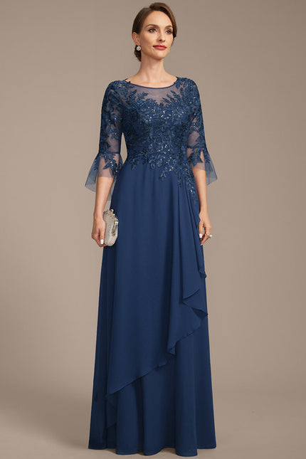 Robe Trapèze Rêve Sombre Légèreté - gallery 4