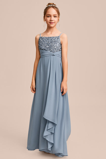 Robe Trapèze Mousseline Étoilée - gallery 4