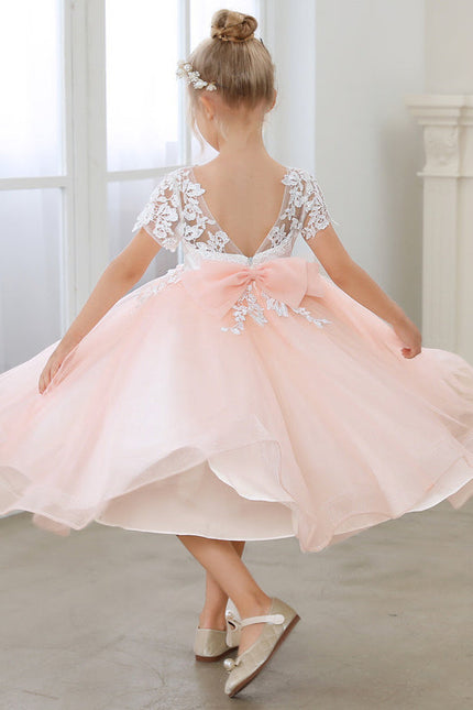 Robe Trapèze Rose Douceur - gallery 2