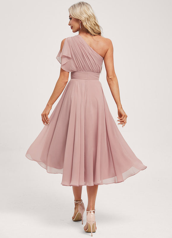Robe Trapeze Rose - gallery 4