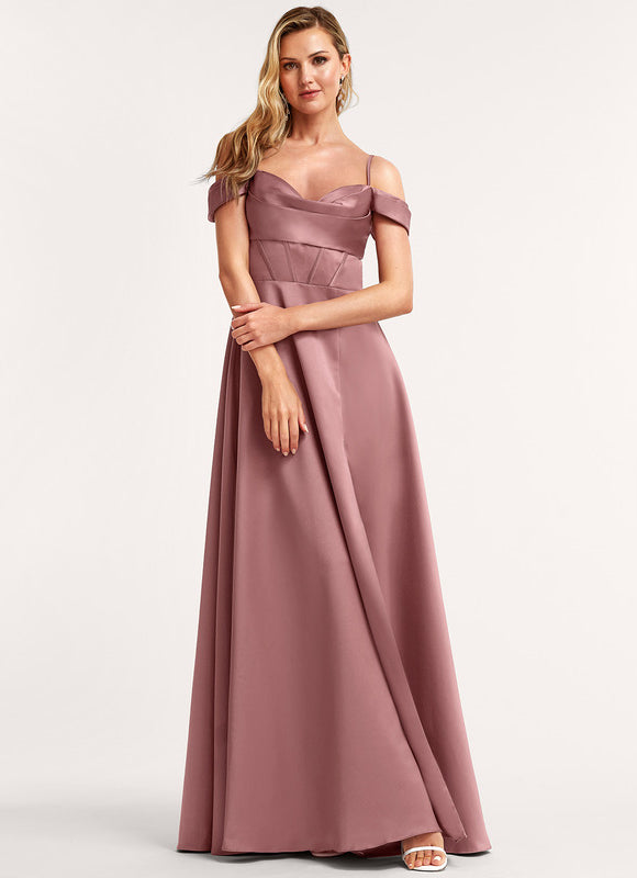 Robe Trapèze Pétale De Lune - gallery 2