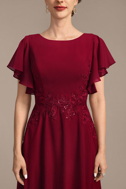 Robe Trapèze Rouge Envoûtant - gallery 6
