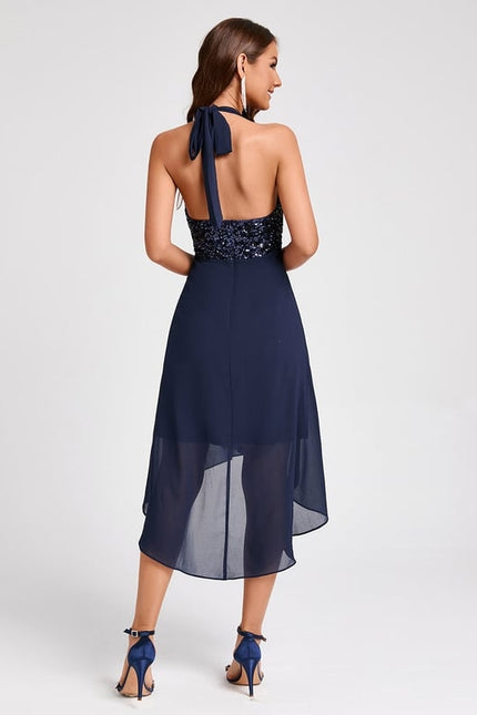 Robe Trapèze Nuit Pailletée - gallery 6